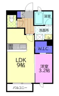 クレイス【1階】の間取り