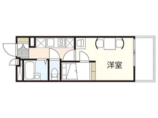 レオパレスNISHIMURA【3階】の間取り