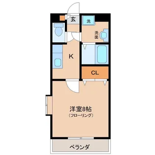 ジェミニ【1階】の間取り