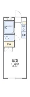 レオパレスANNEXEGAWA【1階】の間取り