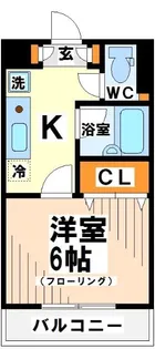 サンパラッツオ弐番館 当社管理物件【1階】の間取り