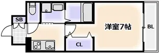 アーバンパーク田辺【7階】の間取り