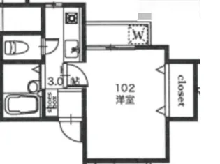 メゾン南小岩【1階】の間取り
