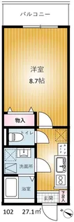 REVENE小倉【1階】の間取り