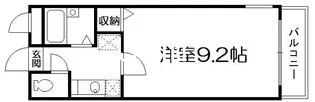 ヴァルワール伊勢田【1階】の間取り