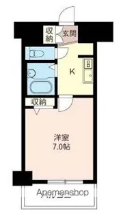 LaSante錦糸町【4階】の間取り