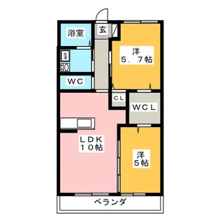 Raffine【2階】の間取り