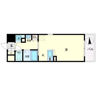 メゾン・デ・ノムラ島之内【6階】の間取り