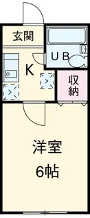 メゾン コリーナ【1階】の間取り