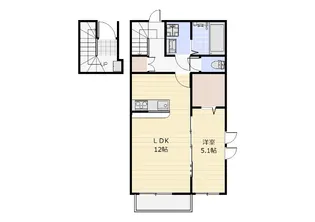 Le Lien【2階】の間取り
