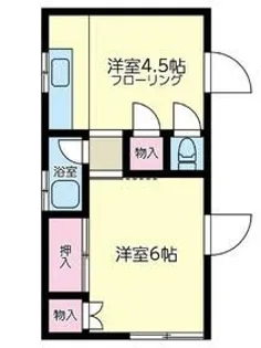 山本ハイツ【2階】の間取り