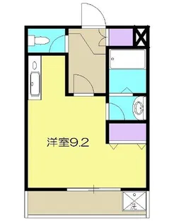 静清第1ハイツ【2階】の間取り