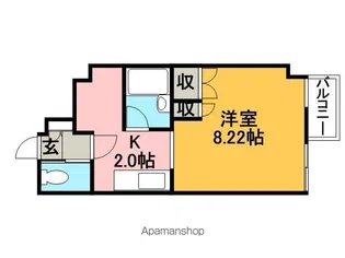 ヴィラ・タンネ【2階】の間取り