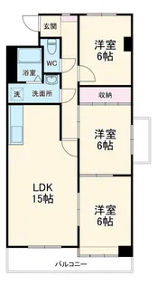 サンロレンツォ【4階】の間取り