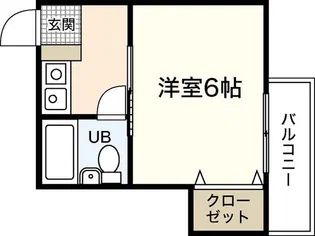 Plumeria【3階】の間取り