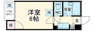 サンリブ佐倉【2階】の間取り