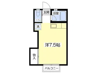 Calme小池N【1階】の間取り
