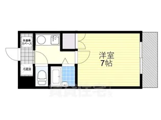 メゾンドゥNAKAJO【2階】の間取り