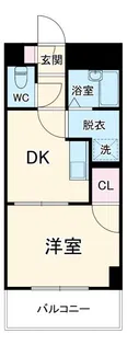 マイルドハイツ尾頭橋【5階】の間取り