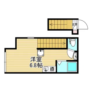 NSフラットの間取り