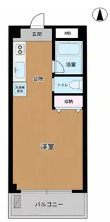 NAGAOKAビル【3階】の間取り