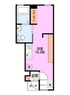 ラ・ランド A【1階】の間取り
