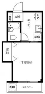 メゾンチクマI【3階】の間取り