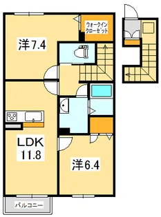 オフトゥール大手町【2階】の間取り