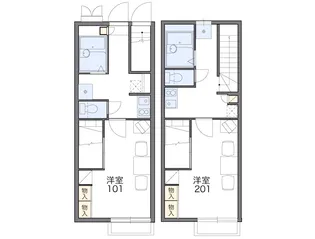 アトリオ【1階】の間取り