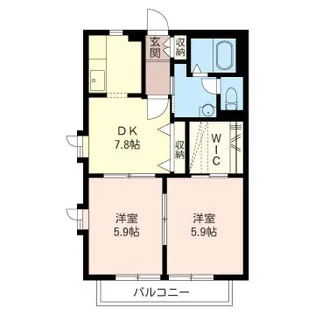 グレース【2階】の間取り