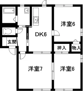 愛知県半田市板山町4【マンション】の間取り