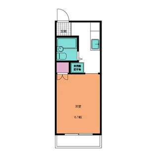 プリべメゾンMORI【2階】の間取り