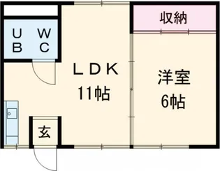 大手町ハイツ【2階】の間取り