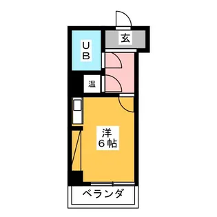 ラルジュ鳥見【4階】の間取り