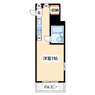 東京都八王子市子安町1【マンション】の間取り