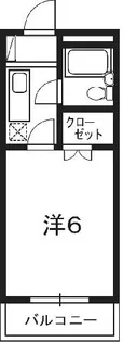 ライトハウス大津I【1階】の間取り