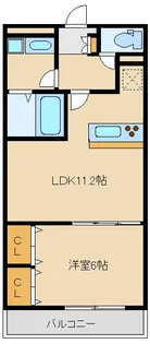 リブリ・サニーヒル【1階】の間取り