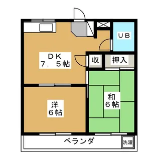 ひさのコーポ【3階】の間取り