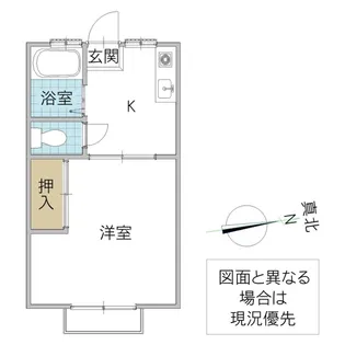 セヤハイツ【1階】の間取り