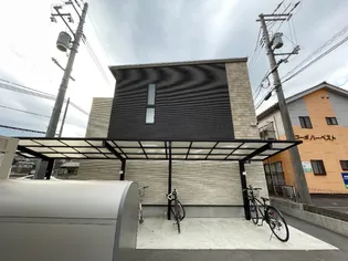 岡山県倉敷市中庄【アパート】の外観