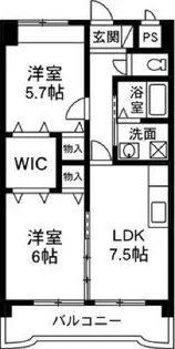 ドーチェスター【5階】の間取り