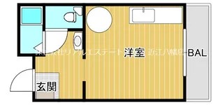 近江八幡ドリームマンションA【2階】の間取り