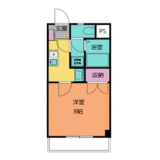 1Kの間取り画像