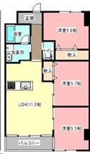 アルコリバーサイドの間取り