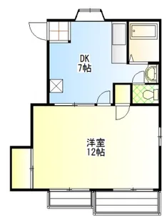 ホワイトビレッジ【2階】の間取り
