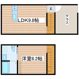 ナカクラテラスの間取り