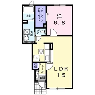 アート グレイスII【1階】の間取り