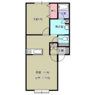 ビオラ2007【1階】の間取り