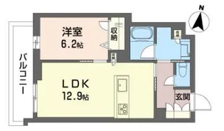 シャーメゾンステージ浦和常盤【3階】の間取り