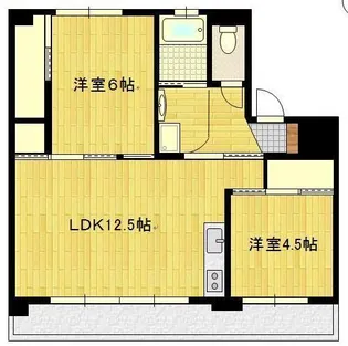 ハッピーエステート大財北 3号棟【3階】の間取り